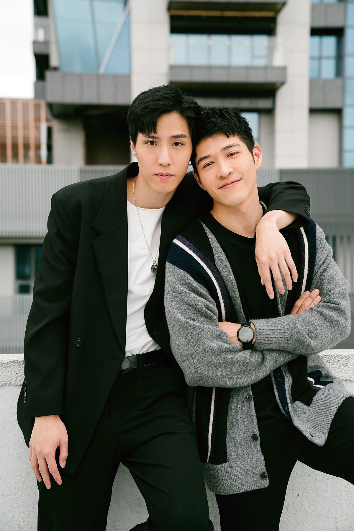 《我的牙想你》吳岳擎（右）、余晉劇中有精彩對手戲