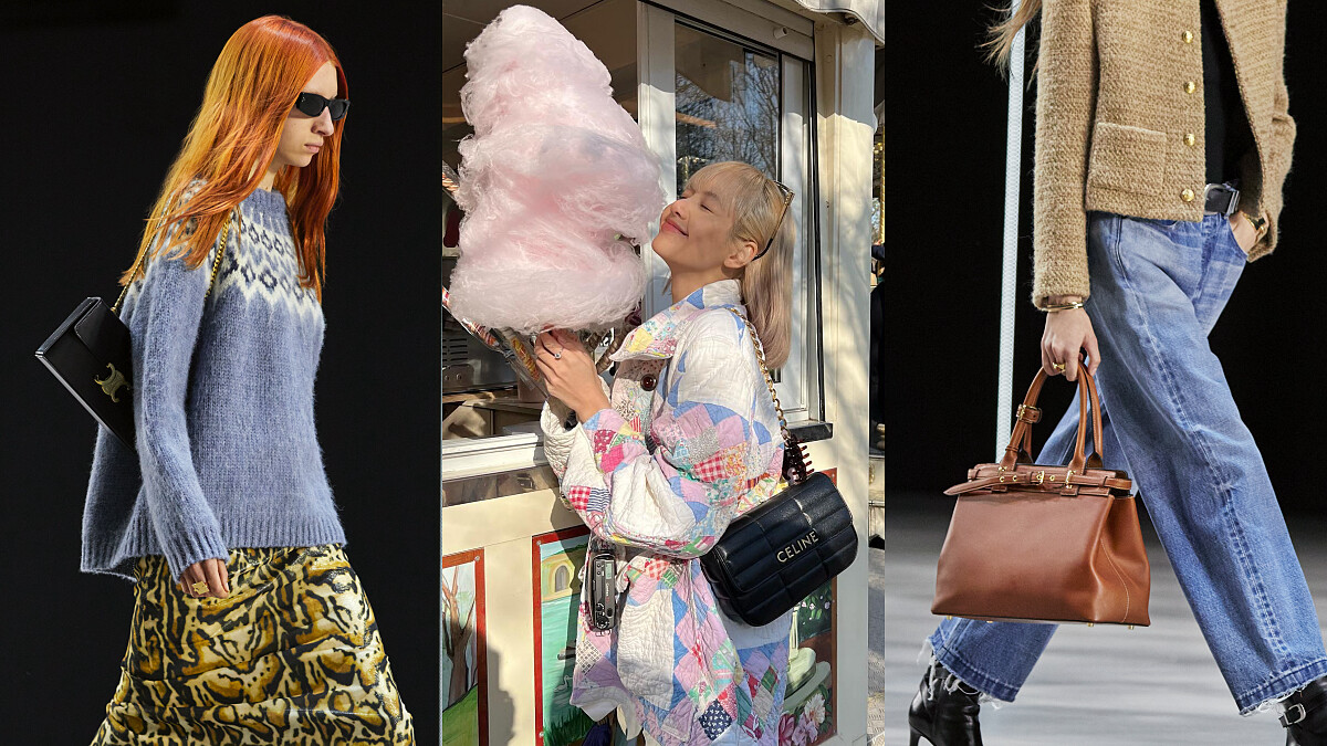 CELINE 2022秋冬大秀:Triomphe包包再添新力軍,一次亮相10款新包設計太過癮