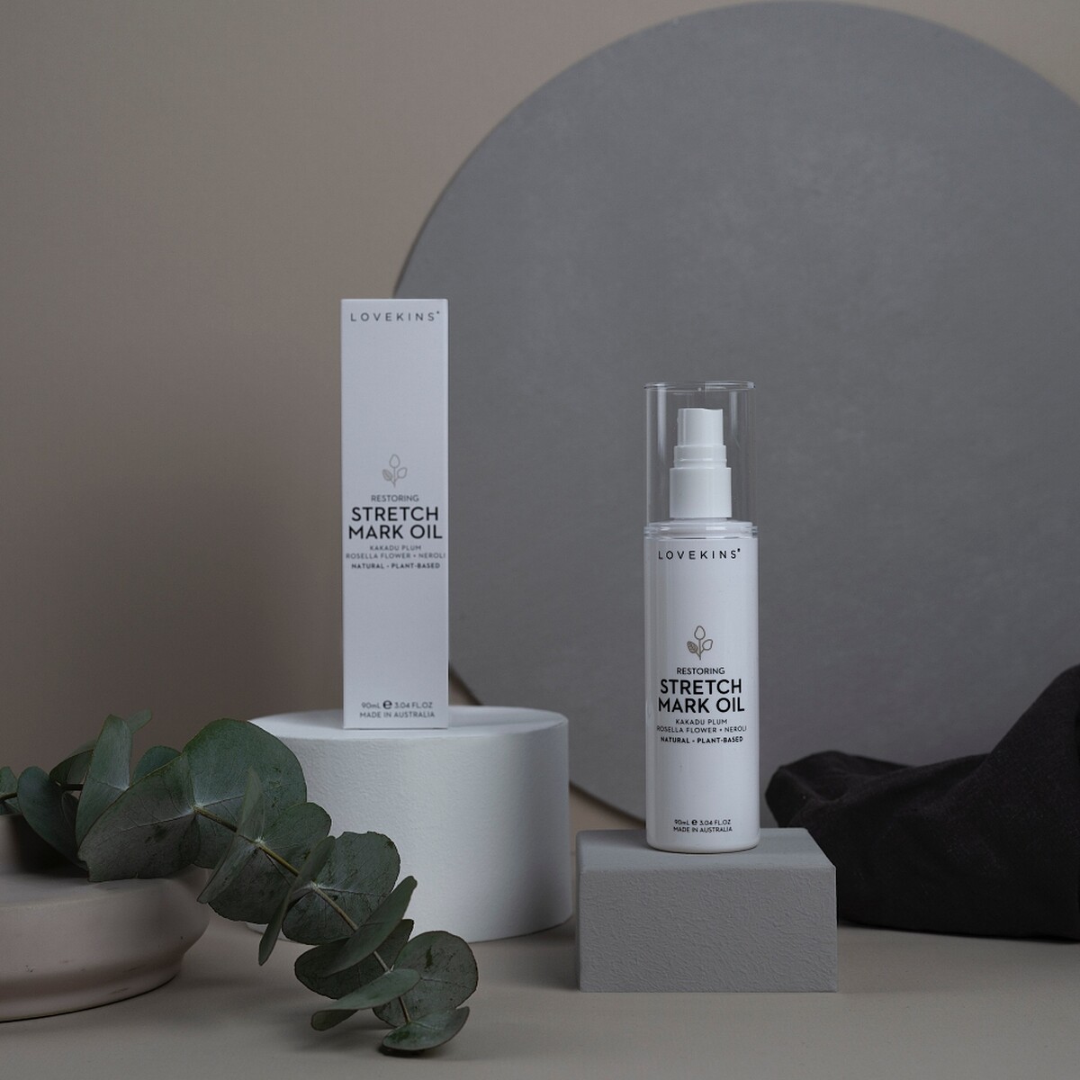 LOVEKINS 孕育｜山茶花&橙花護理油 90ml，NT1350。