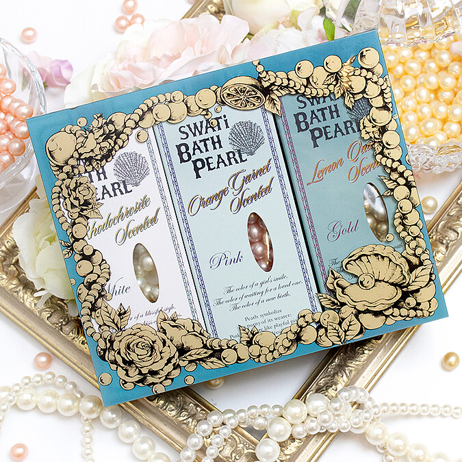 SWATi珍珠造型泡澡球3種香味套組(S)，NT1,245起。