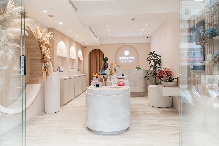 Snow Fox台灣首間實體門市天母店店景。