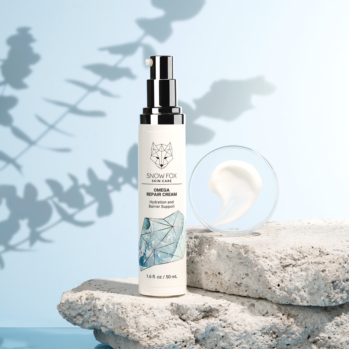 Snow FoxＯmega修護面霜50ml，NT1,480。