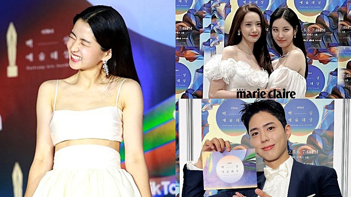  【2022百想藝術大賞】典禮紅毯花絮全記錄！白色派對、朴寶劍李俊昊超可口、潤娥徐玄合體，「金可愛」是她！