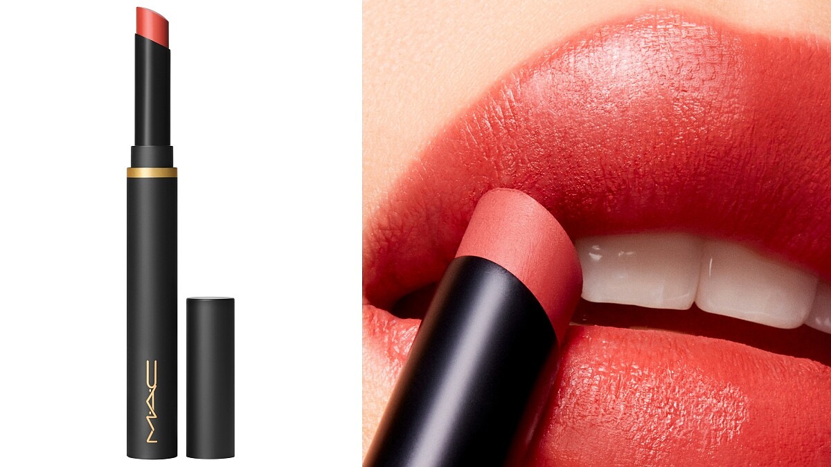 M.A.C絲柔粉霧奢緞唇膏#893催情肉桂SWEET CINNAMON，NT1,100。