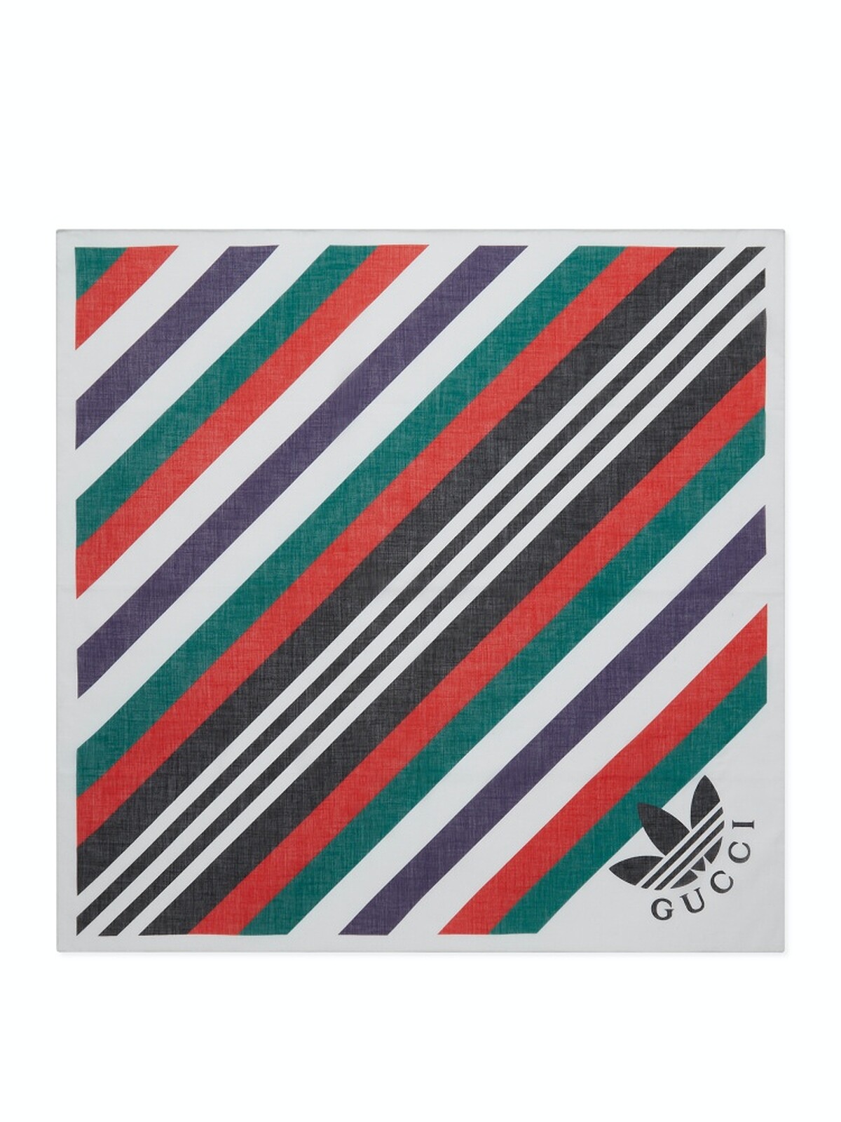 19. adidas X Gucci 多色絲巾，NT 12,000