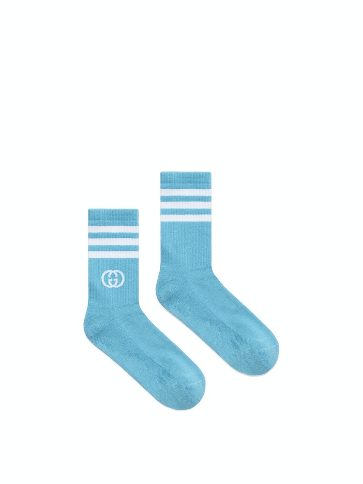 20. adidas X Gucci 藍色長襪，NT 6,900