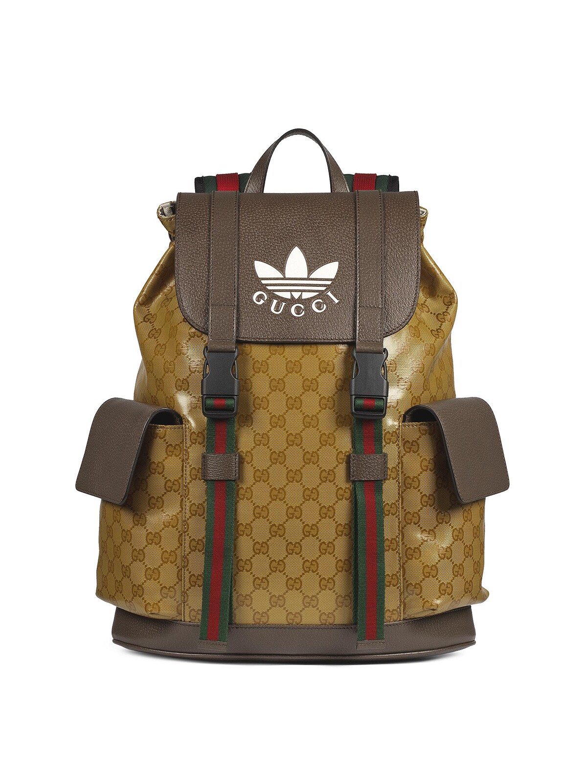 adidas X Gucci GG緹花後背包，NT 102,900