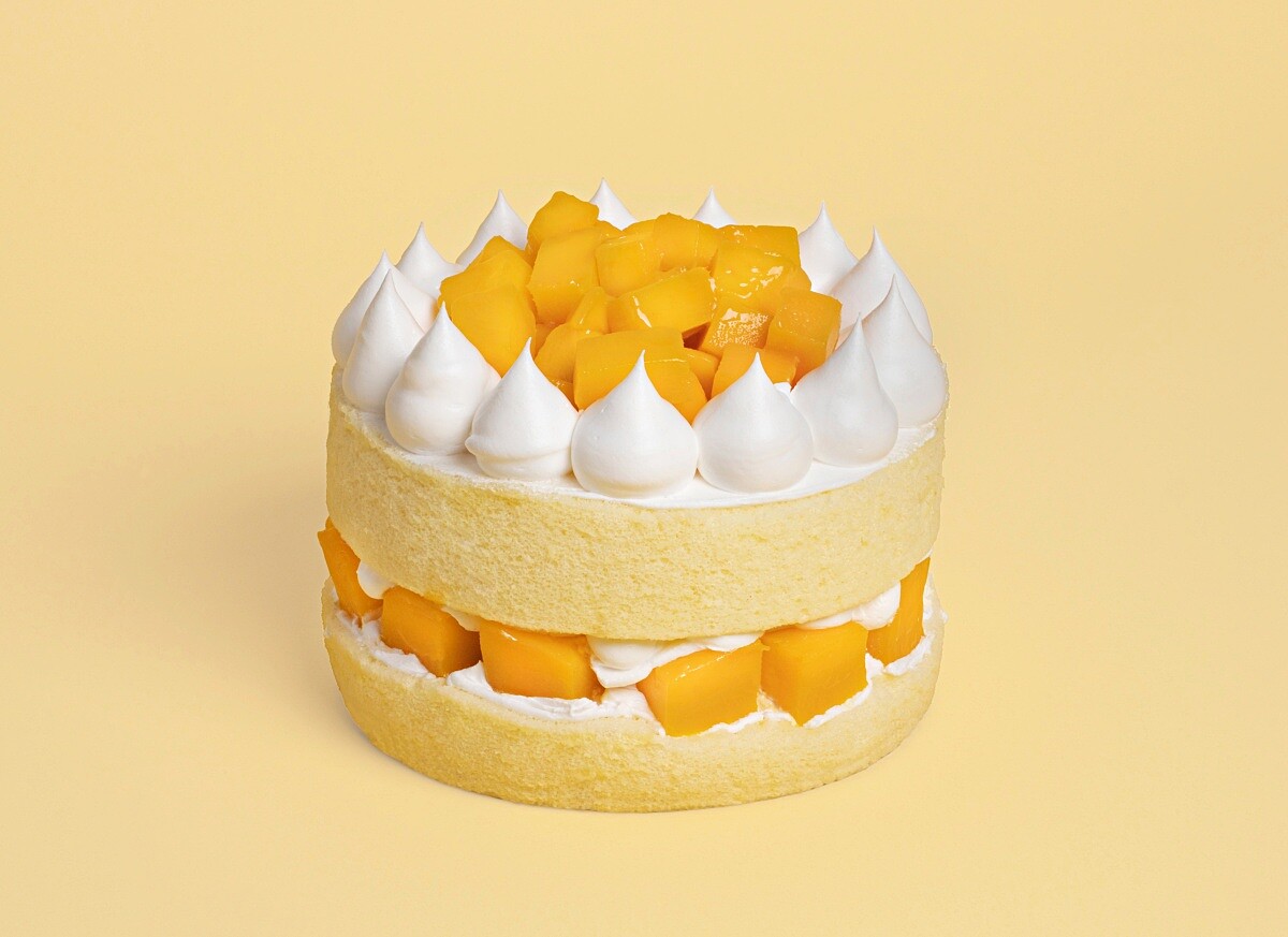 唐緹芒果裸蛋糕
