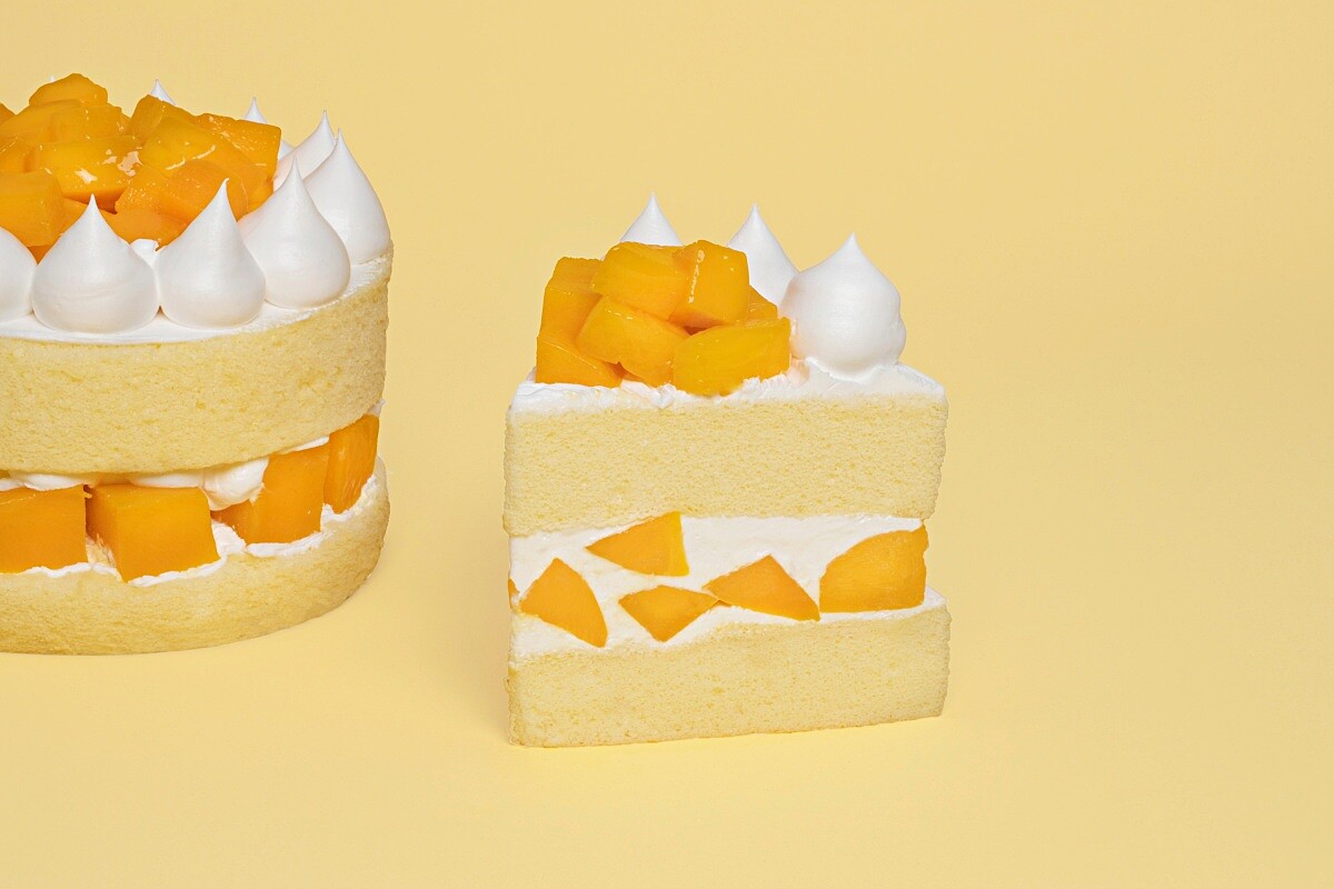 唐緹芒果裸蛋糕