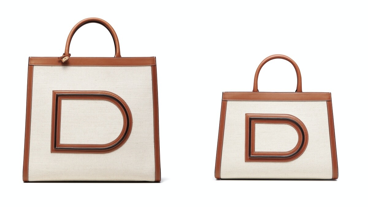 Delvaux Frame Tote MM托特包，NT 105,100 / Delvaux Frame Tote PM托特包，NT 92,500