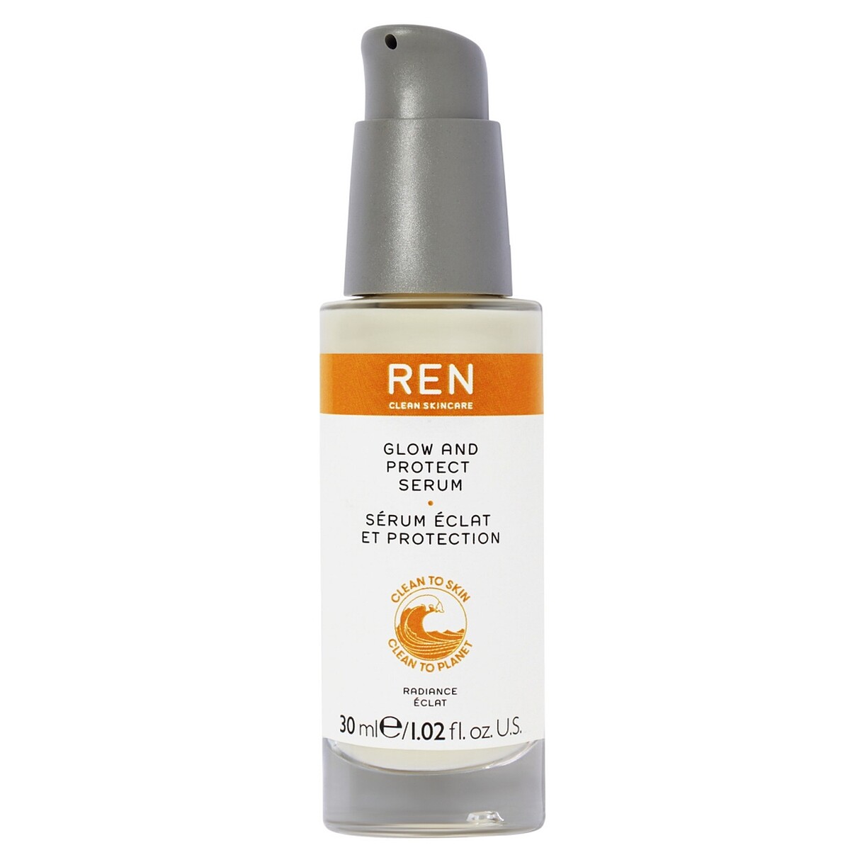 REN鮮果C亮采透光菁華30ml，NT1,950。