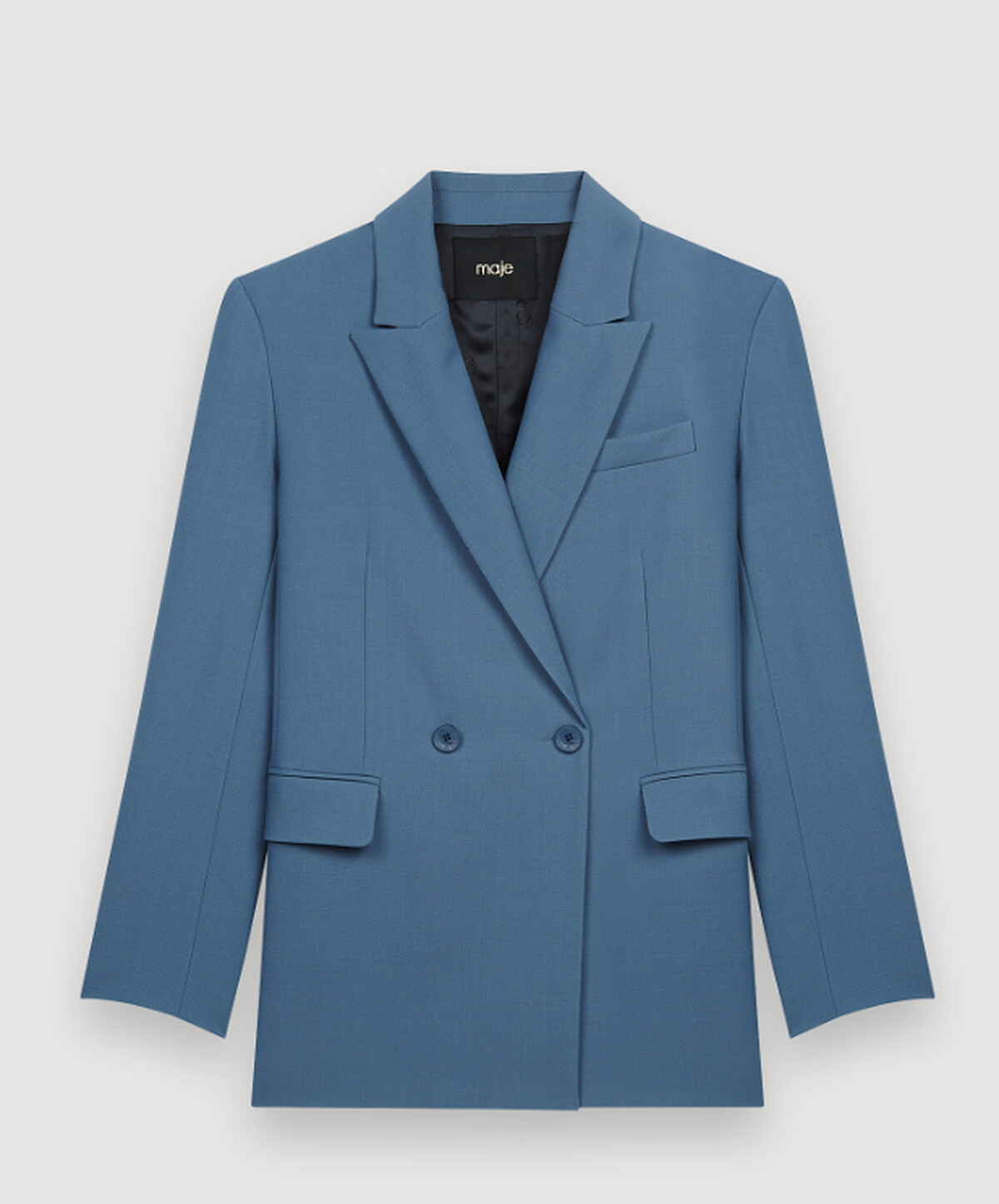 Maje 雙口袋西裝外套,價格店洽。