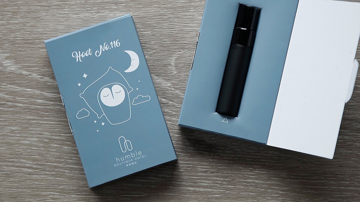 寒居酒店專屬香味也能帶回家品味。