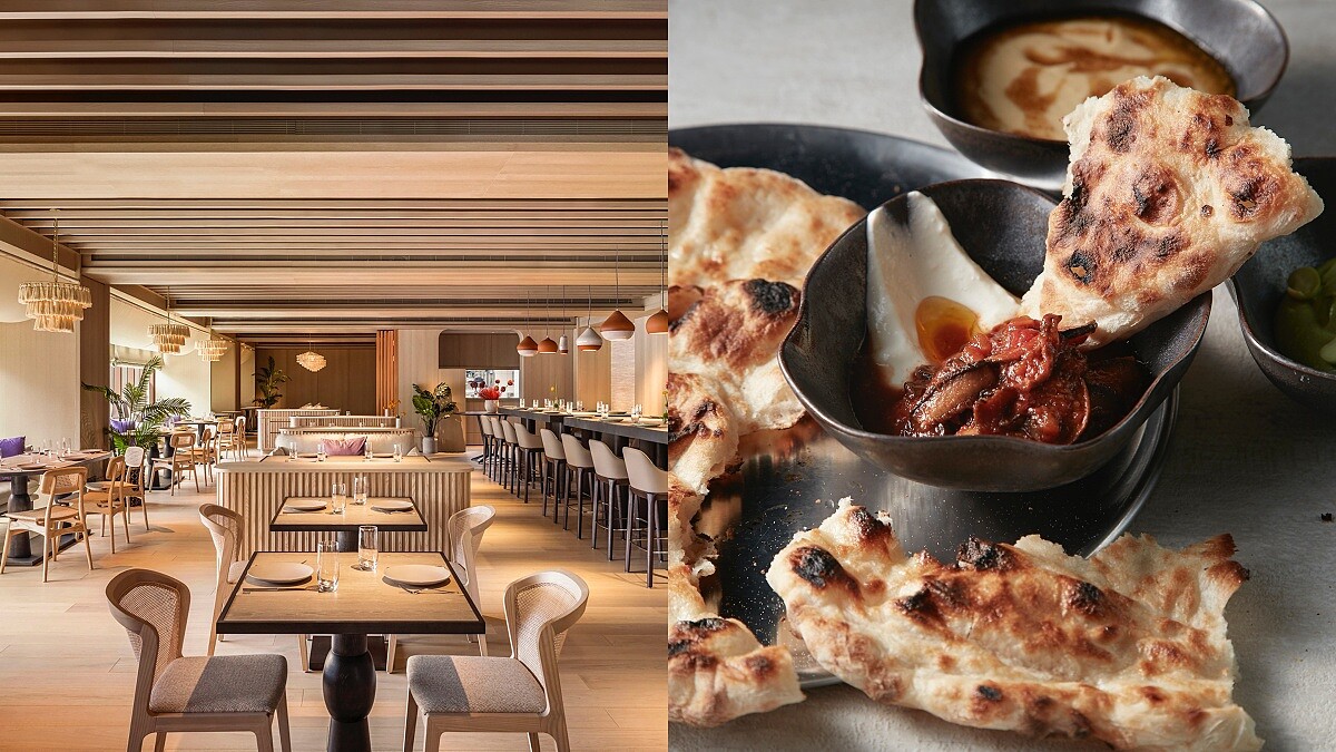 使用Josper烤箱製作的炭烤薄餅,口感相當有嚼勁!