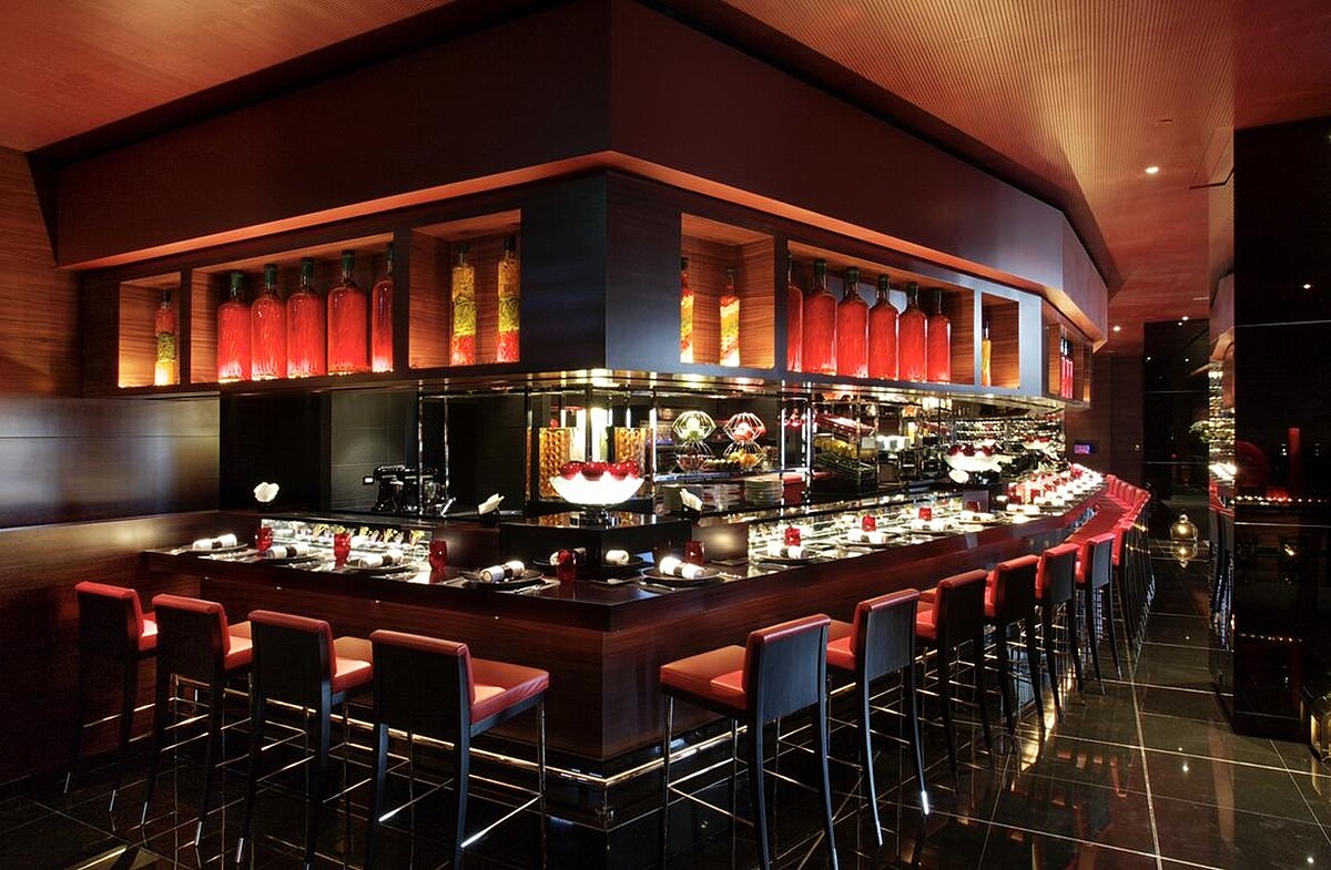 Jo&euml;l Robuchon Restaurant 台北店空間。