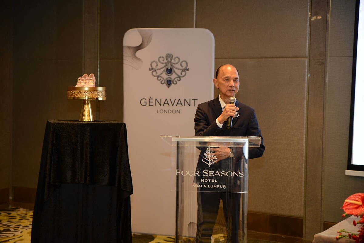 周仰杰博士（Prof. Jimmy Choo OBE）致詞