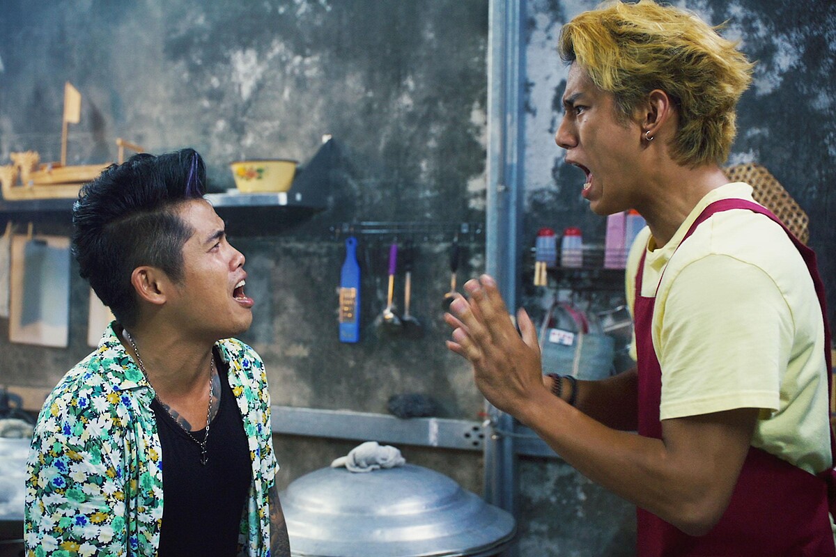 ▲朱軒洋和張再興為了紅燒肉吵到進醫院。（圖／公視提供）