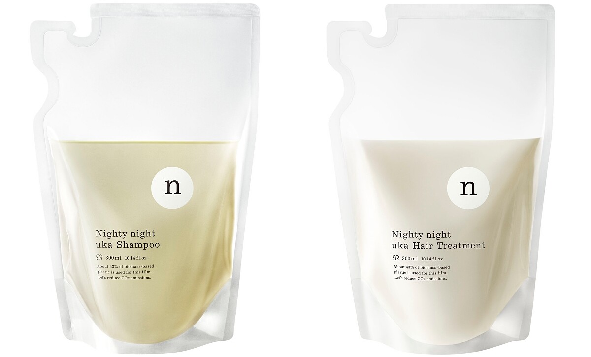 ka晚安洗髮露補充包300ml，NT900、潤髮乳補充包300ml，NT1,250。