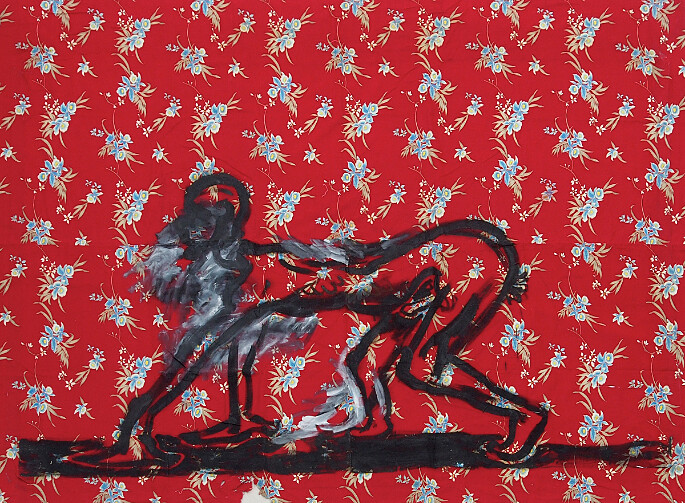 侯俊明 Hou ChunMing, 高更的女人 Gauguin&rsquo;s Woman, 1987