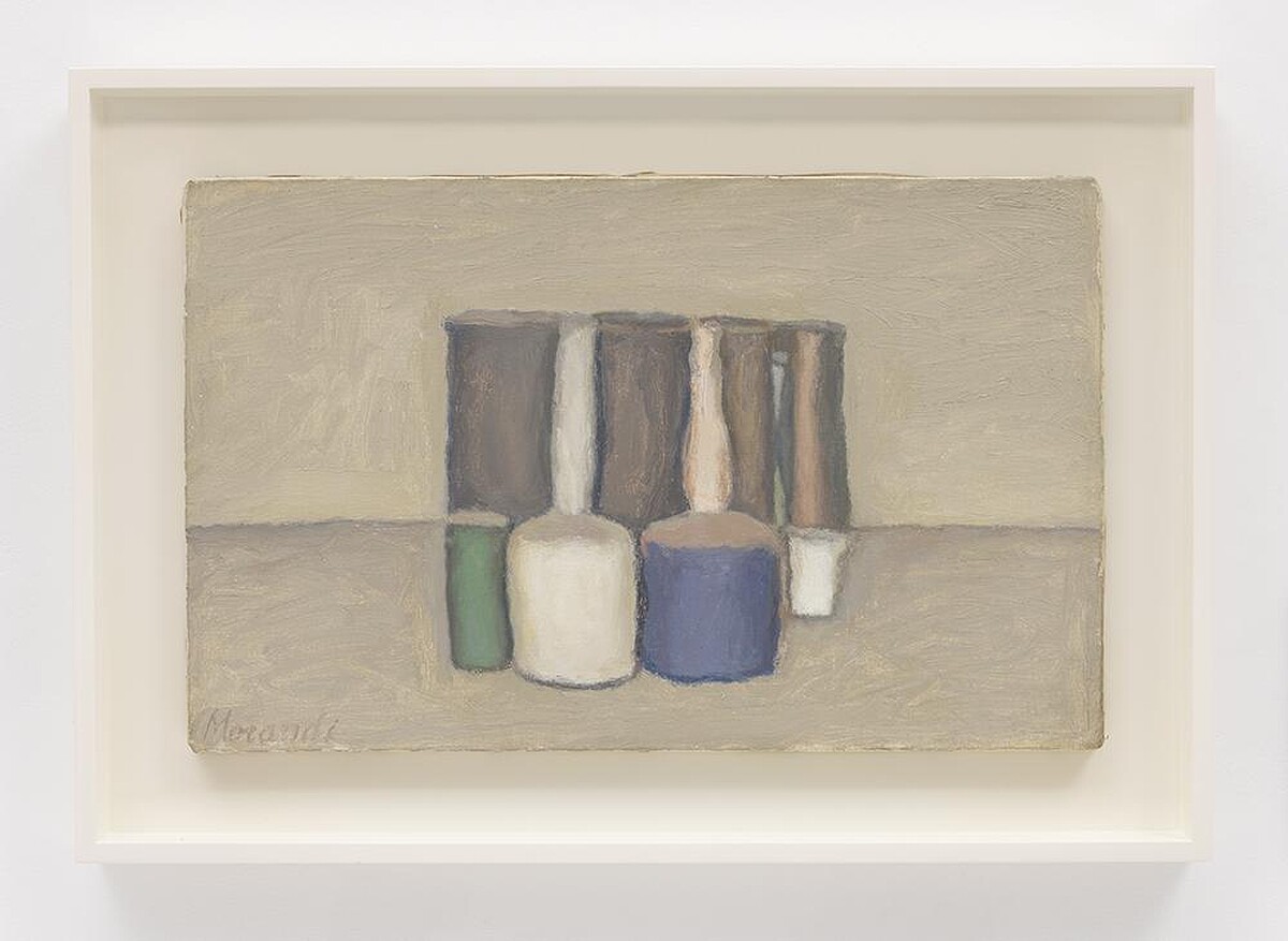 喬治&middot;莫蘭迪（Giorgio Morandi），《靜物》， 1959年 &copy; 藝術家權利協會（ARS）、意大利作家及出版商協會（SIAE） 圖片由卓納畫廊提供