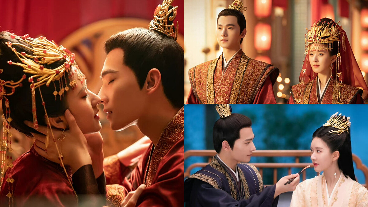 《且試天下》楊洋、趙露思大婚洞房吻好會親！交杯酒甜蜜告白「我只願與你同醉」