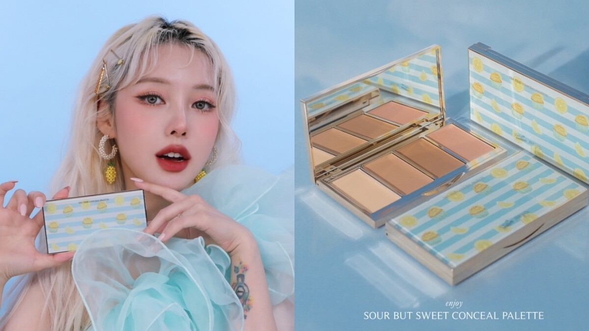 FreshO2 X Pony聯名系列《Tea Time with Pony》酸酸甜甜遮瑕盤，NT699。