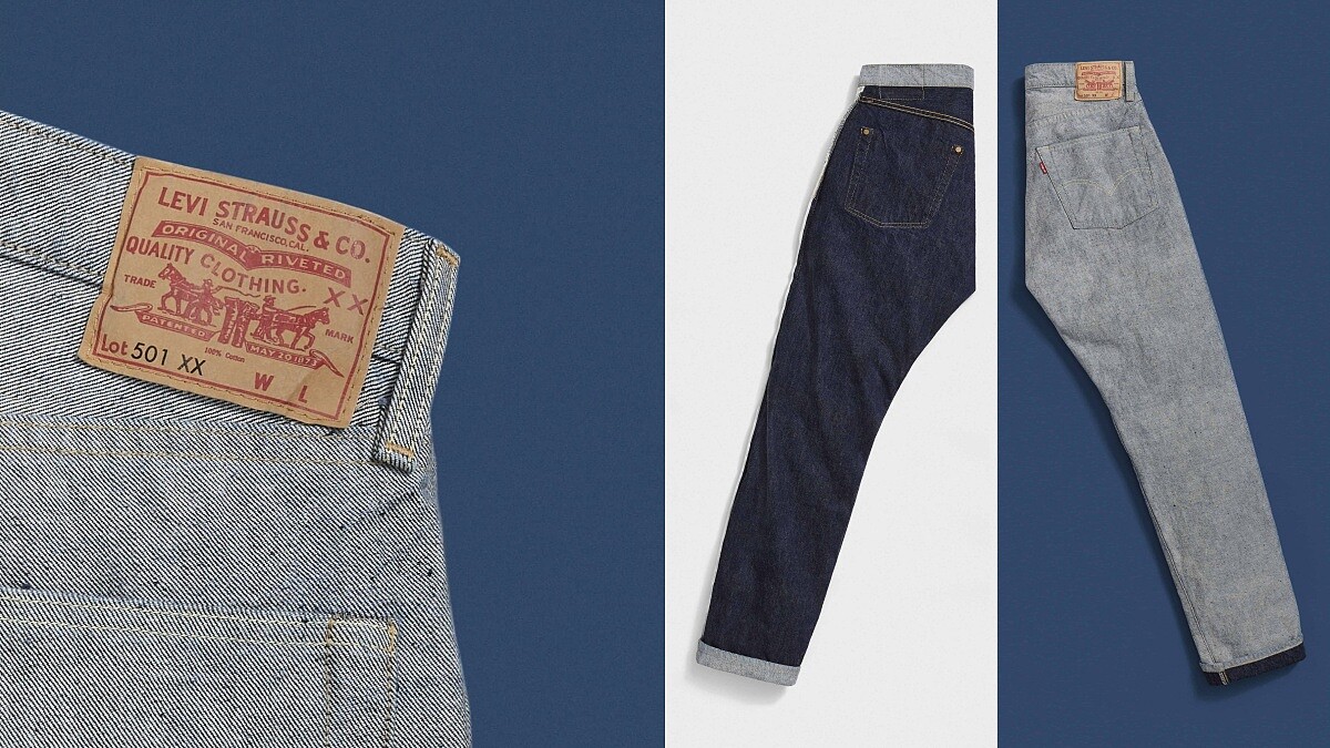 Levi’s 501內外翻轉丹寧褲原本只給高端人士穿，現在台灣將開賣