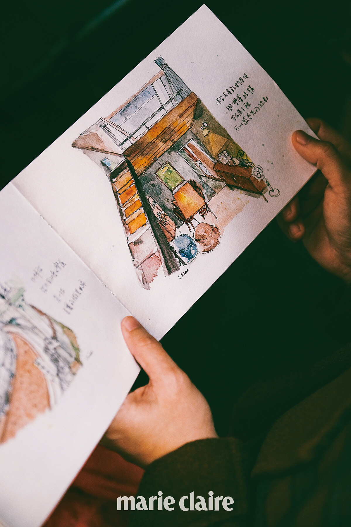 有溫度的手繪導覽手冊。