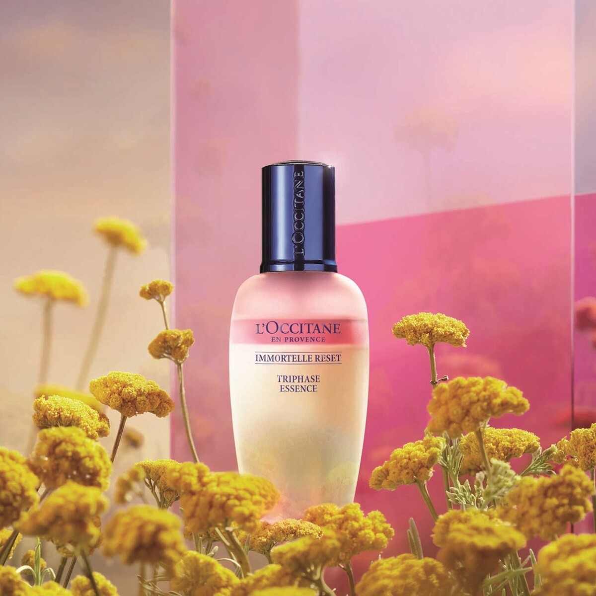 L&rsquo;OCCITANE光歐舒丹萃肌活精華水形象照。