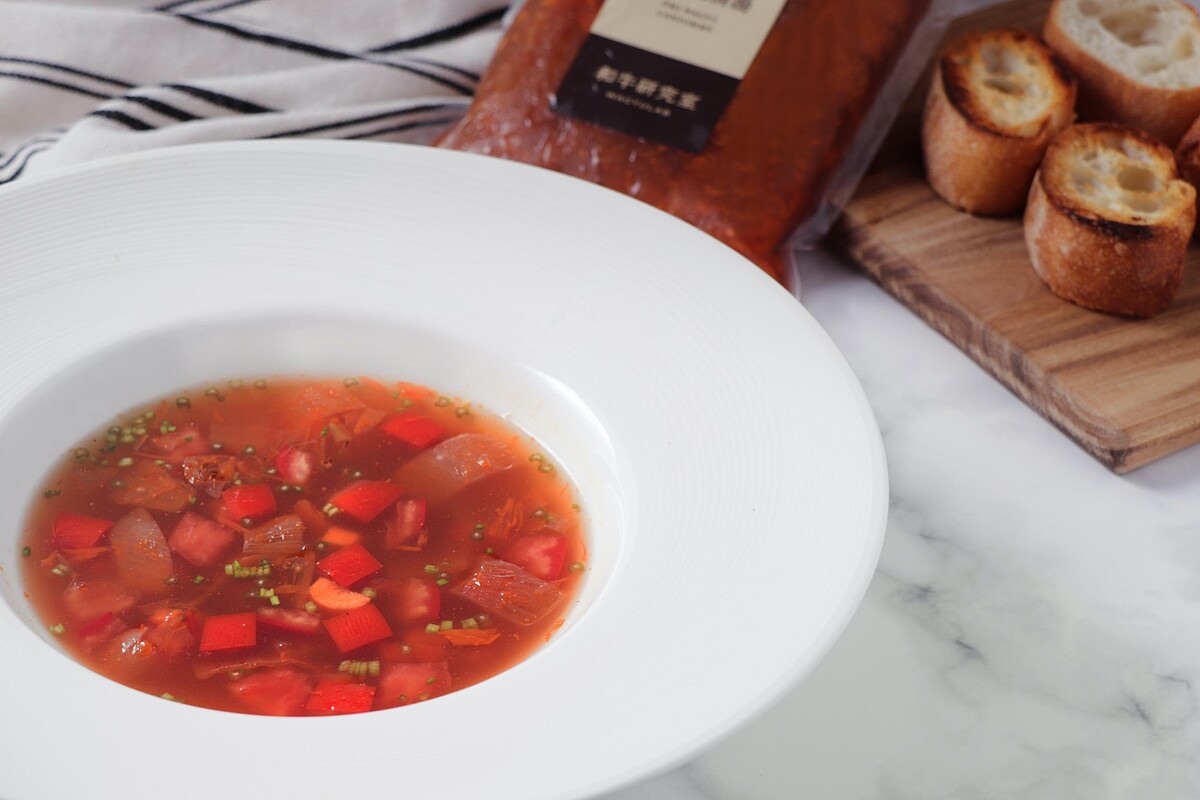 匈牙利蔬菜牛肉湯。