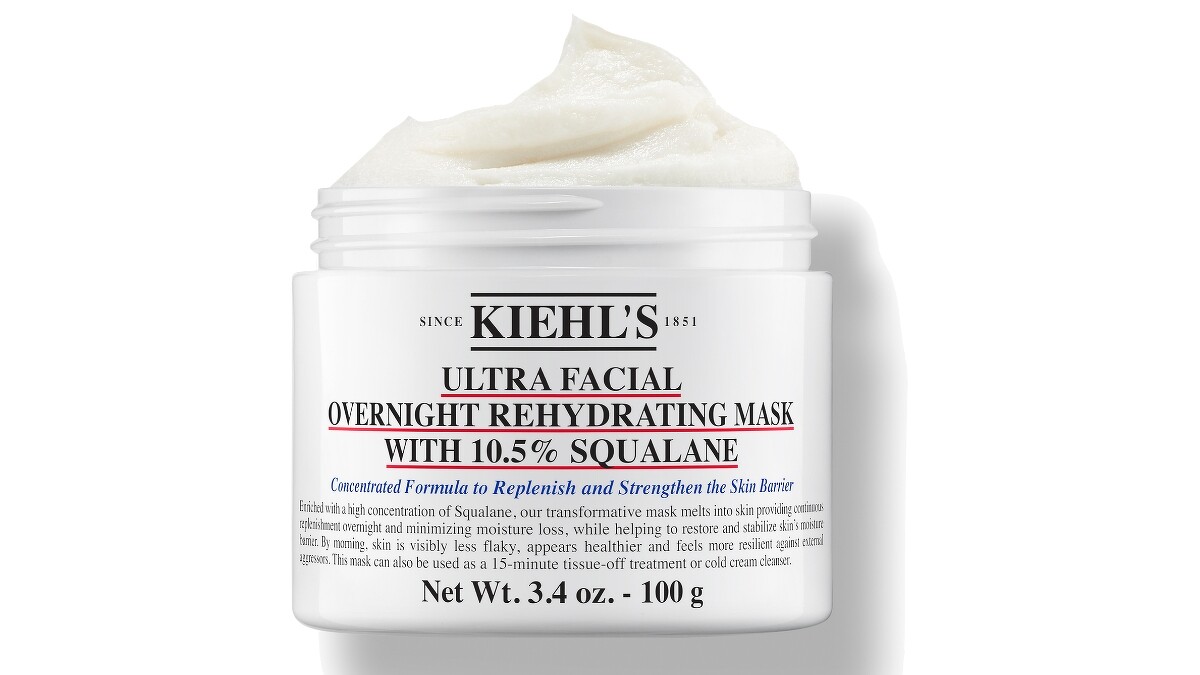 Kiehl&rsquo;s冰河10.5角鯊烷保濕面膜100ml，NT1,450。