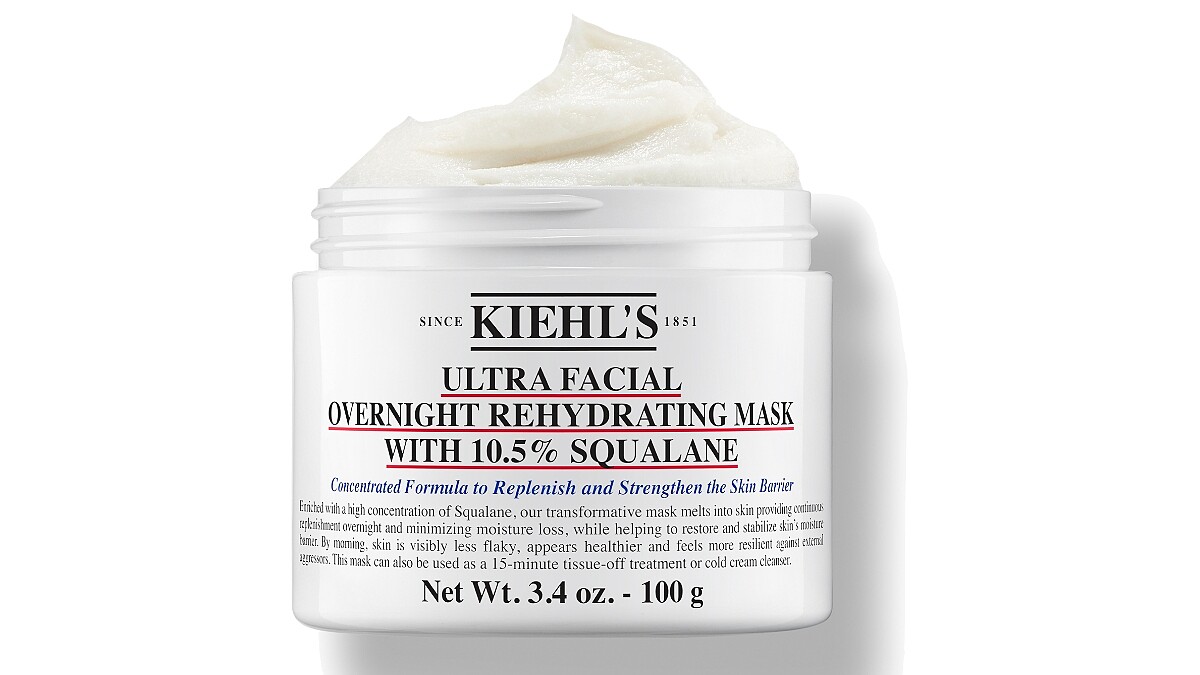 Kiehl&rsquo;s冰河10.5角鯊烷保濕面膜100ml，NT1,450。