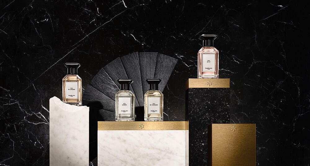 嬌蘭2022私密時光系列LES MATIÈRES CONFIDENTIELLES情境圖。