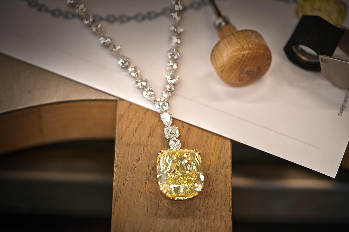 蕭邦紅地毯系列鑽石項鍊