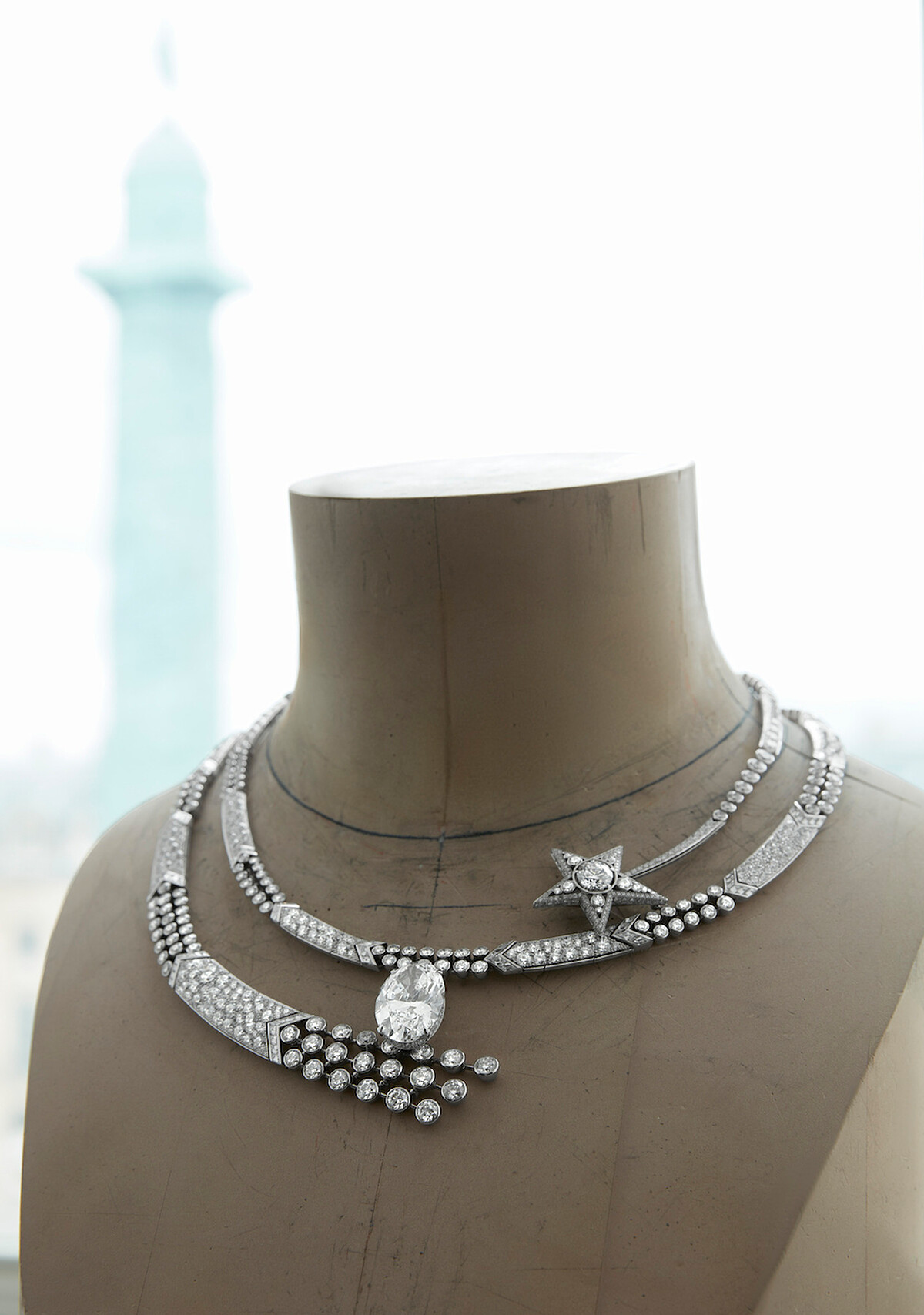 Comète Volute 項鍊工藝圖