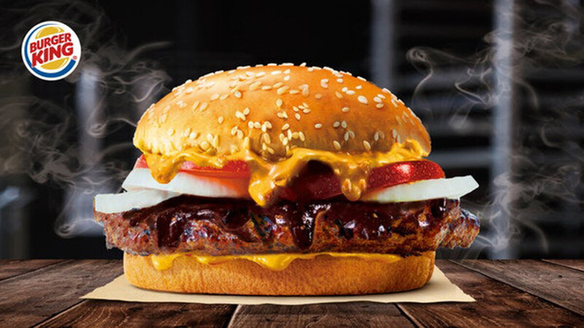 漢堡王台南限定巧克力華堡