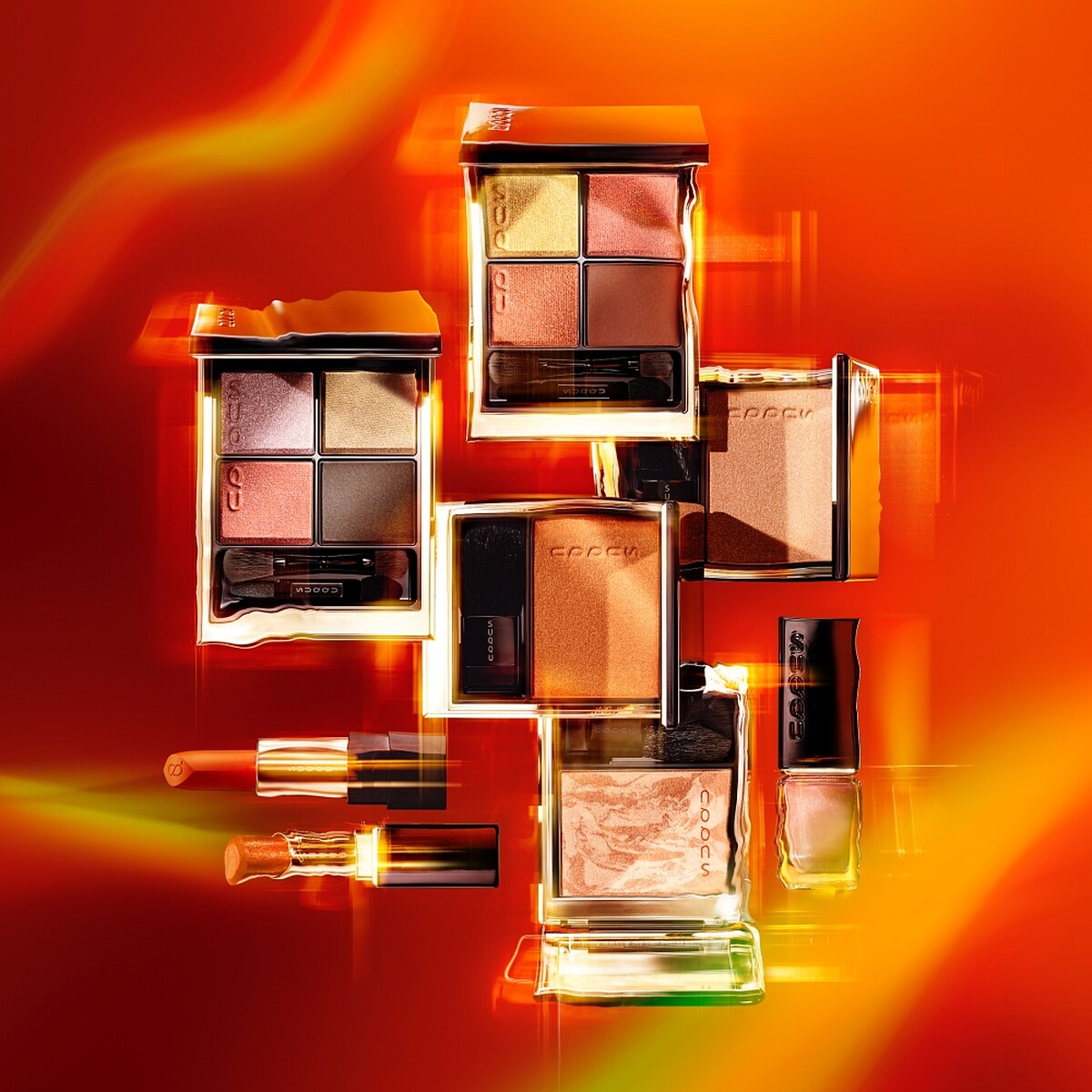 SUQQU SUMMER COLLECTION 2022夏限定彩妝第二波主視覺。