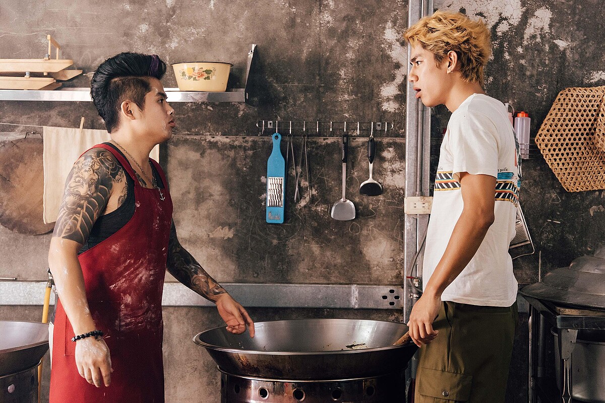 ▲▼劇中張再興為了送便當給風田，向朱軒洋請教廚藝，「田興CP」引起許多討論。（圖 /公視提供）