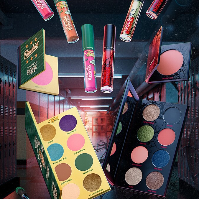 M&middot;A&middot;C怪奇物語聯名系列2022年5月27日限量上市。