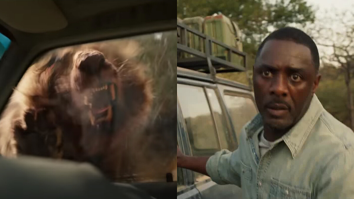 《獸》非洲巨獅殘暴來襲！全球最性感男人伊卓瑞斯艾巴對上頂級兇猛掠食者