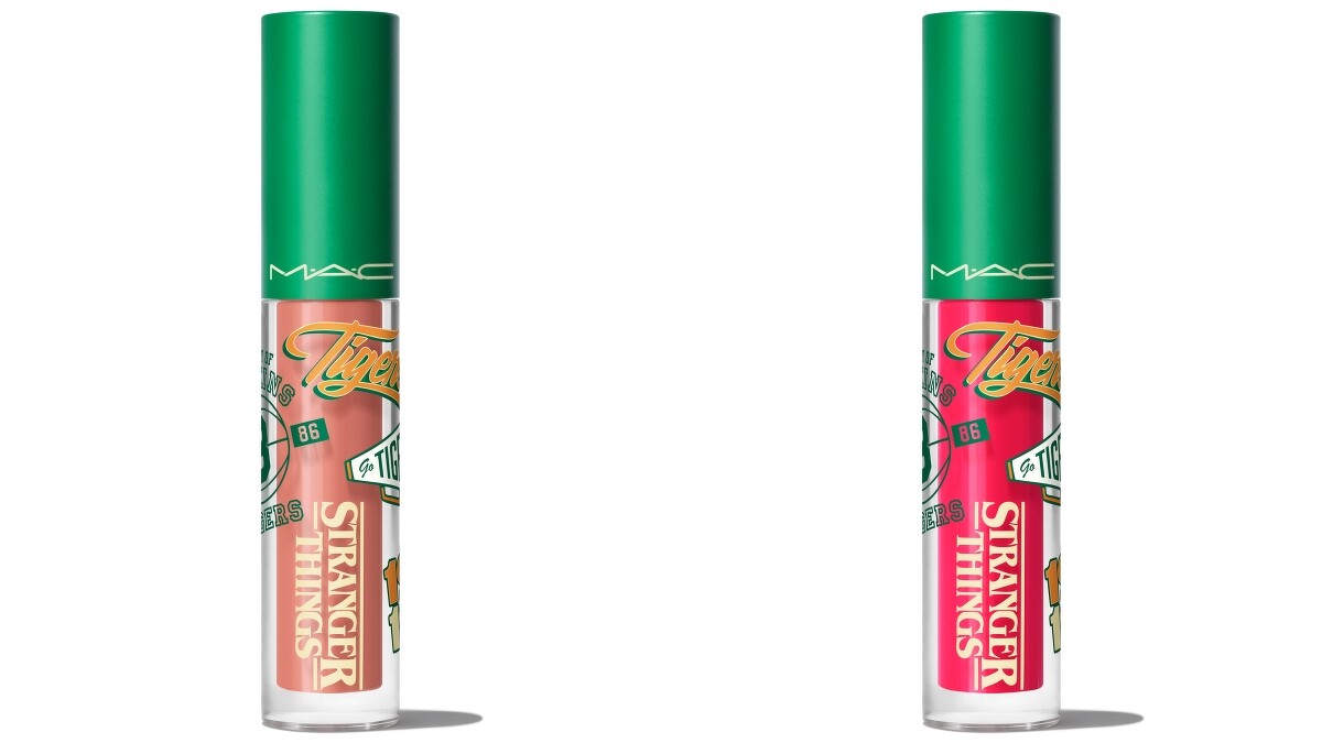 M.A.C X STRANGER THINGS怪奇物語聯名晶亮魔唇(共2色)，NT800。