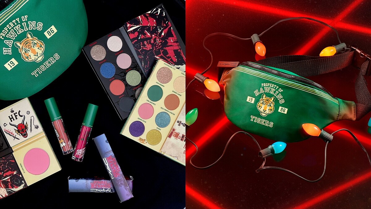 M.A.C X 怪奇物語推出聯名彩妝！霍金斯高校眼影盤、腰包、刷具…彩妝控必收