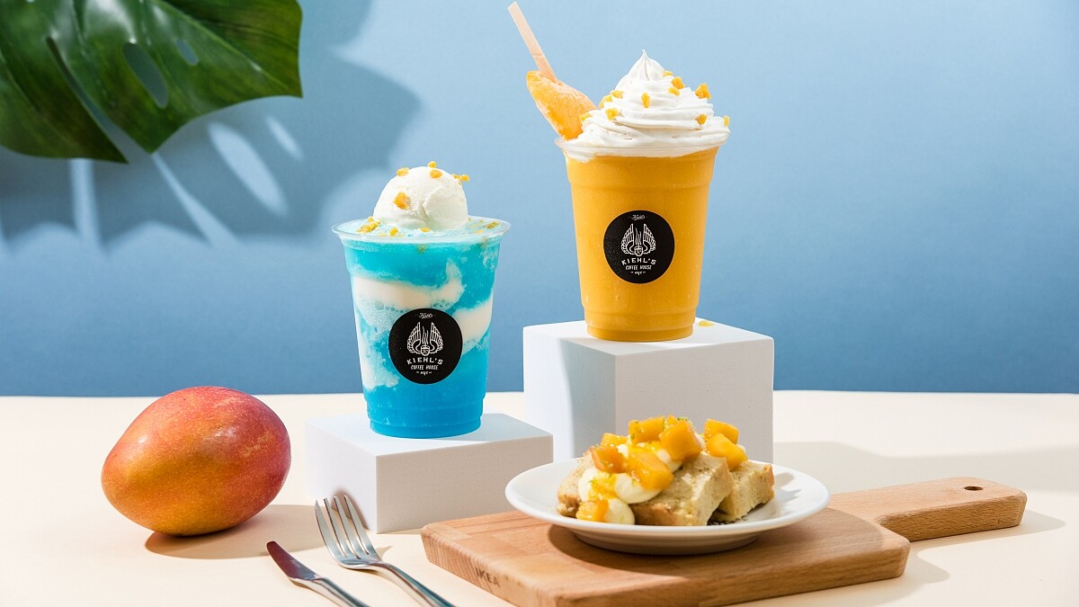 Kiehl’s Coffee House 2022芒果季登場，凍飲還附上整根芒果冰棒超消暑