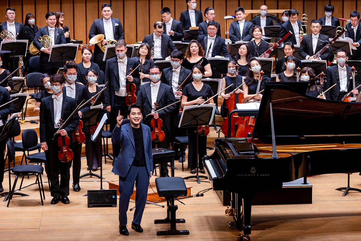 《春之狂想》音樂會圓滿成功，觀眾疫情嚴峻中仍踴躍參與 （圖 / 高雄市交響樂團提供 攝影：李奕瑲）