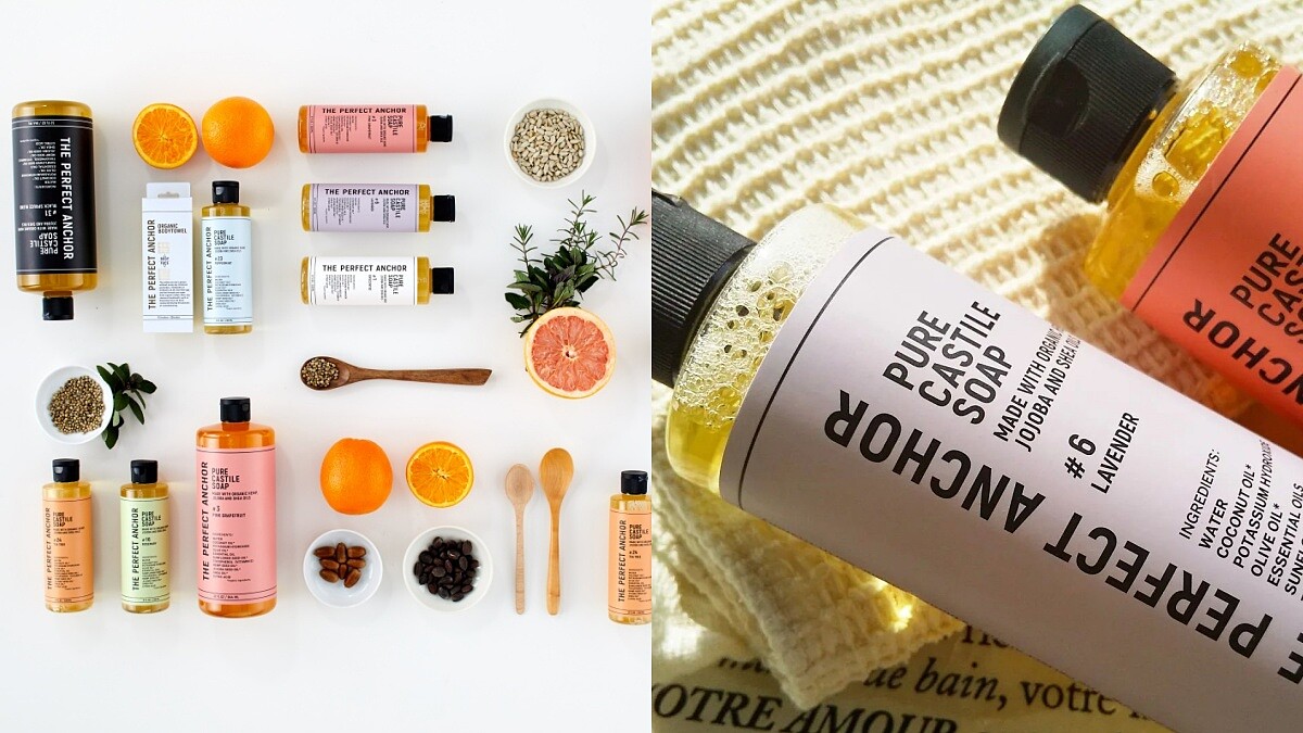 日本帕菲安珂THE PERFECT ANCHOR純天然液態皂登台！Spa級精油香氣，臉、身體、居家清潔都能用