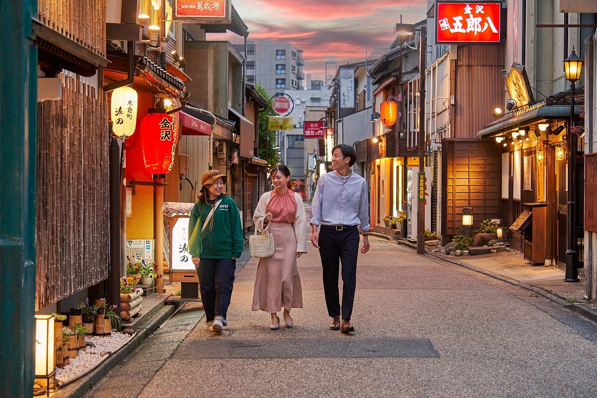 金澤老街導覽。