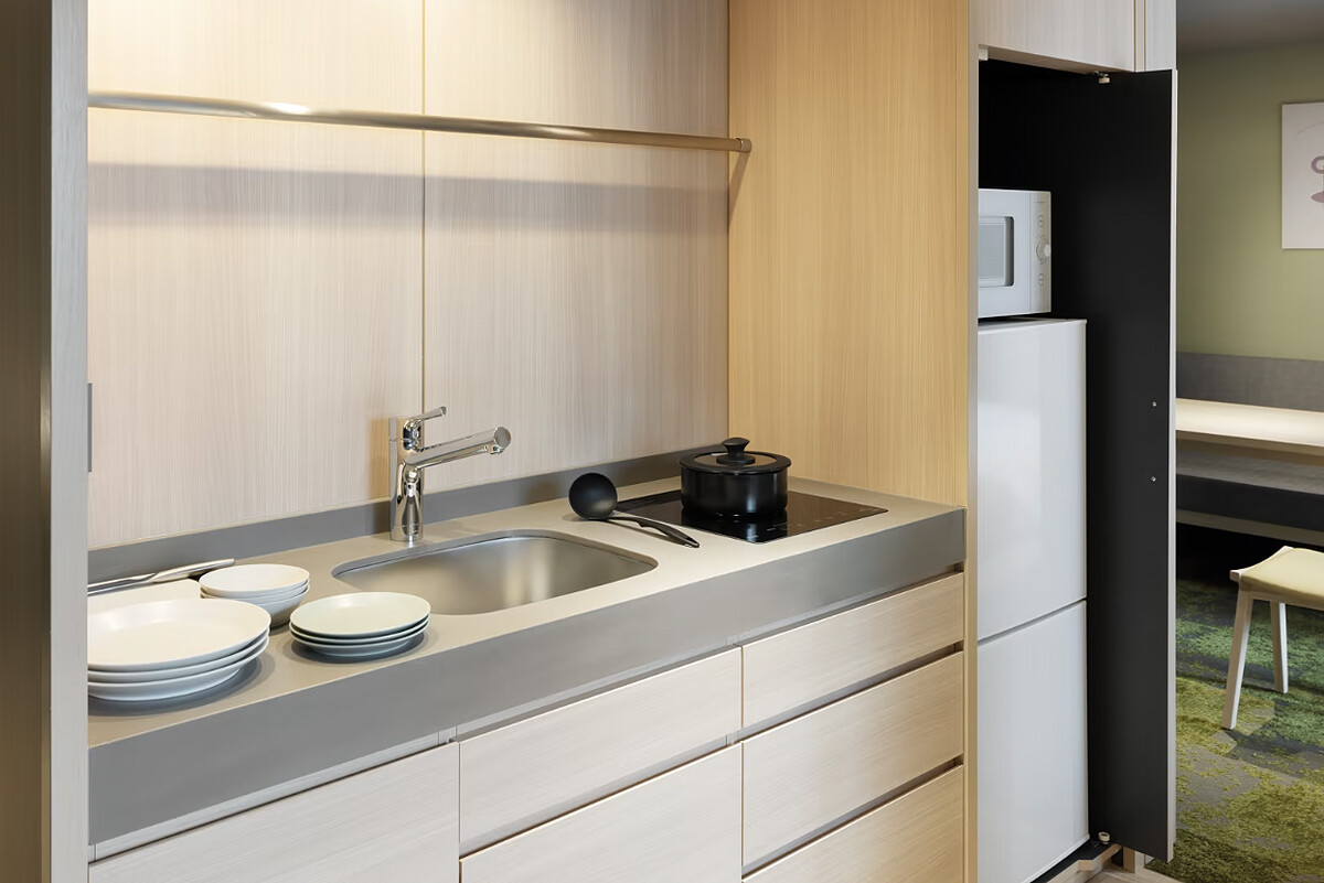 「OMO House」房型設有廚房。