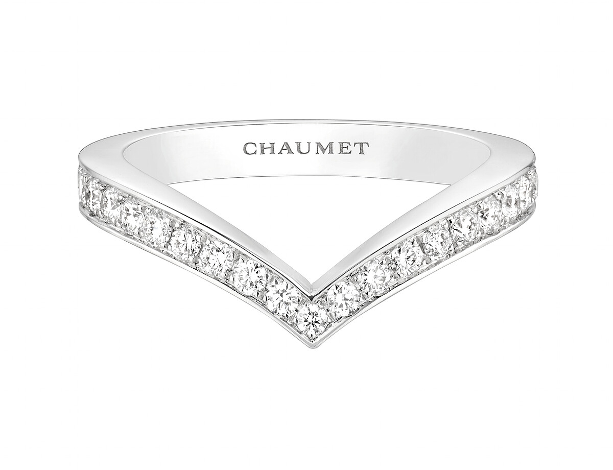 Chaumet Joséphine Aigrette 白K金鑽石戒指
