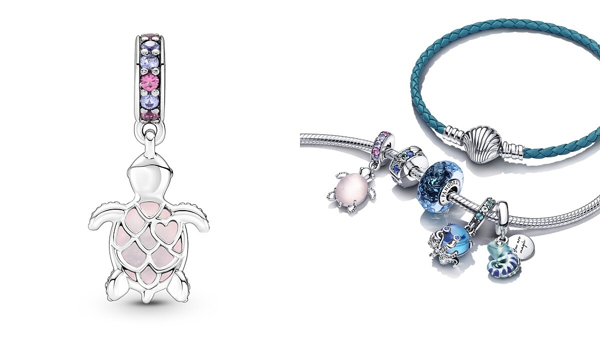 Pandora推出浪漫粉海龜、可愛浪花章魚、絕美玫瑰金貝殼...荷包注定空