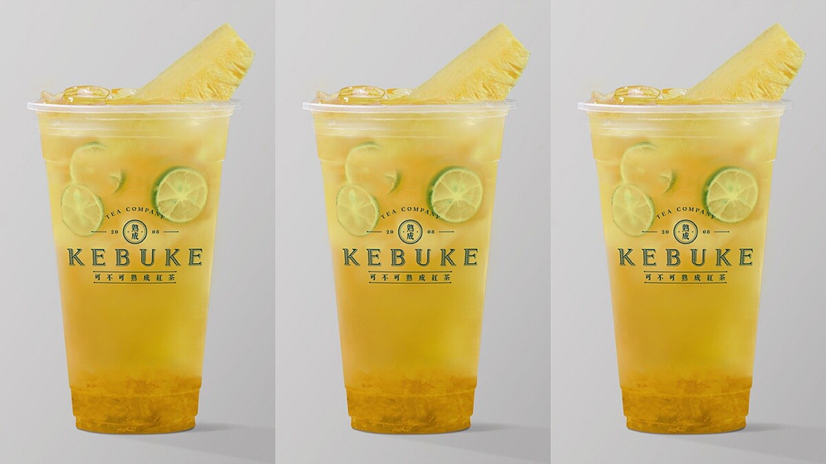 買一送一!可不可冰鳳春芽新品開賣,還能吃到整塊鳳梨果肉